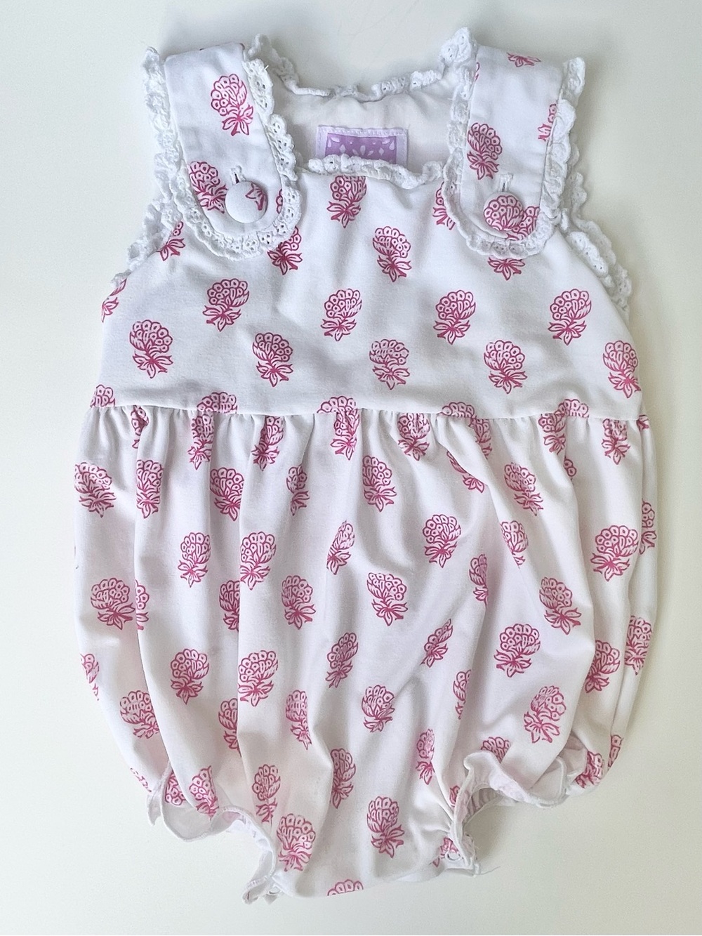 Poppy Kids Co 18 Months Bubble — Baby/Toddler Girl Floral Summer Boutique Romper